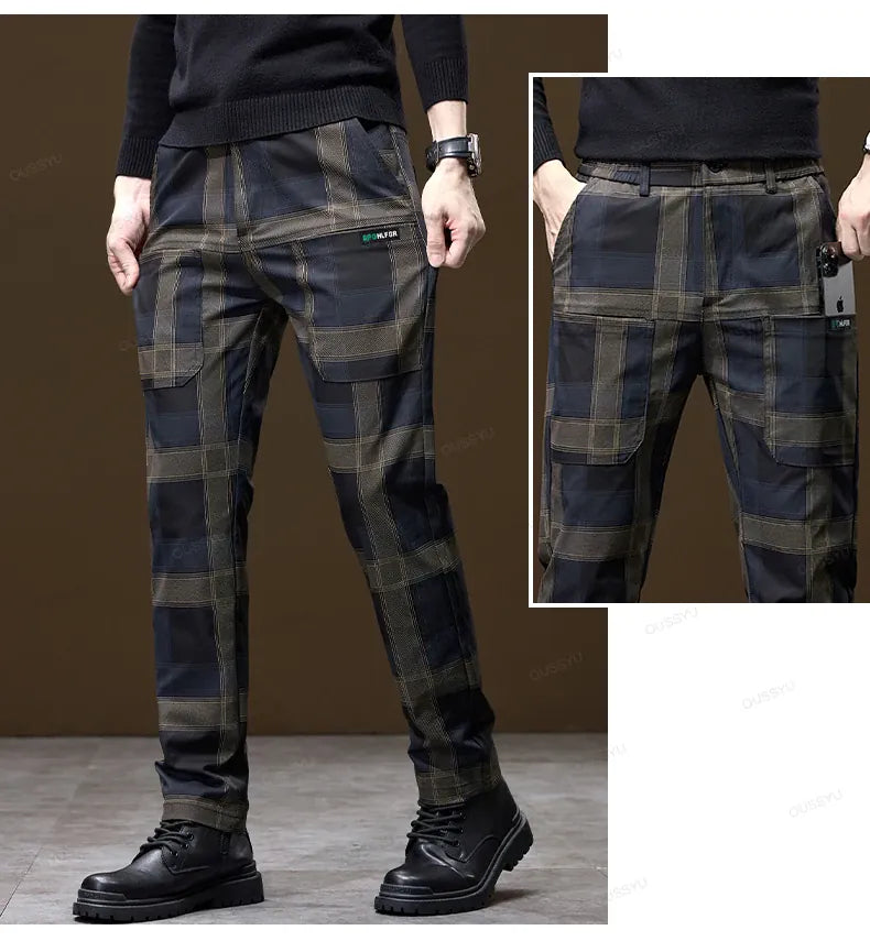 Westbridge Plaid Trousers