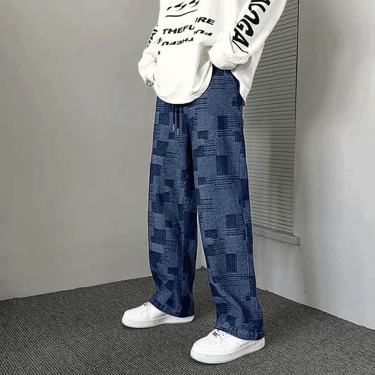 Atlas Mosaic Jean Joggers