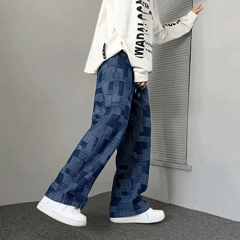 Atlas Mosaic Jean Joggers