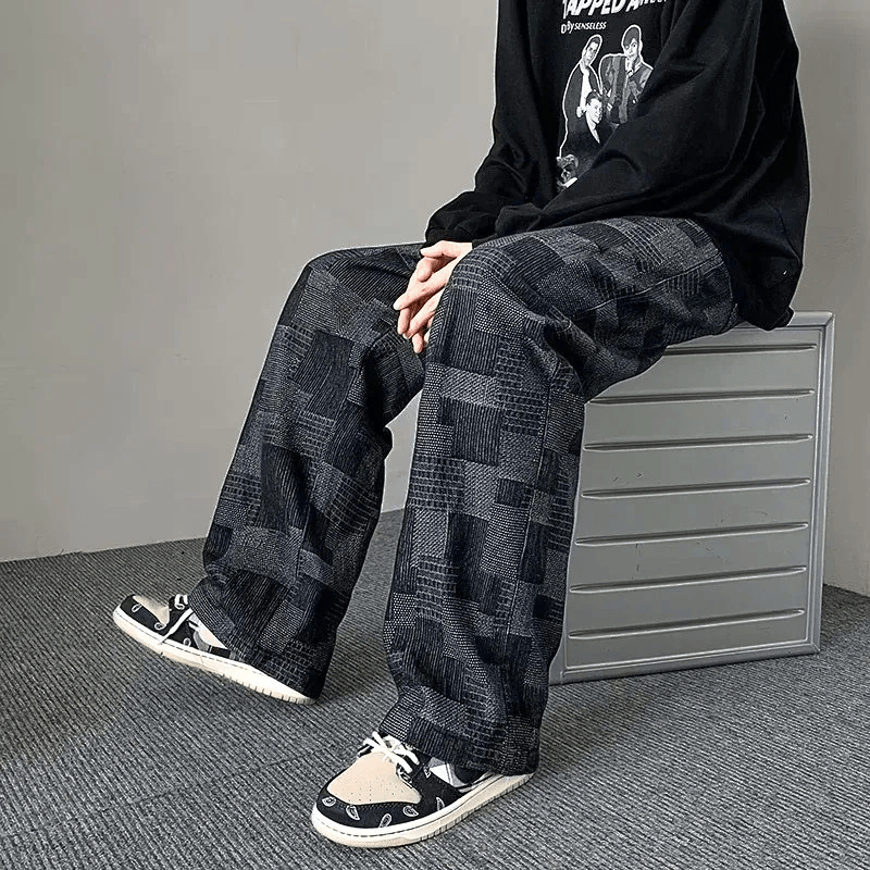 Atlas Mosaic Jean Joggers