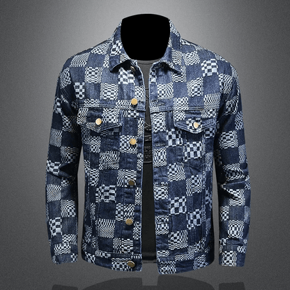 Westbridge Patchwork Denim Jacket