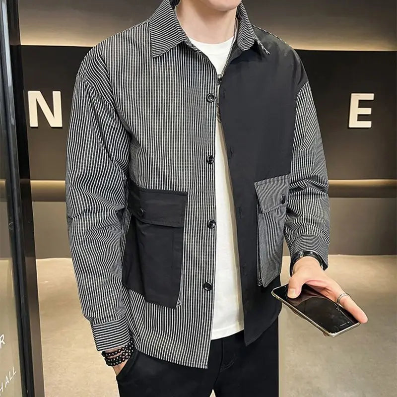 Camden Patchwork Shirt Jacket