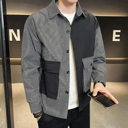 Camden Patchwork Shirt Jacket