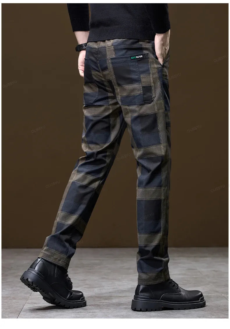 Westbridge Plaid Trousers