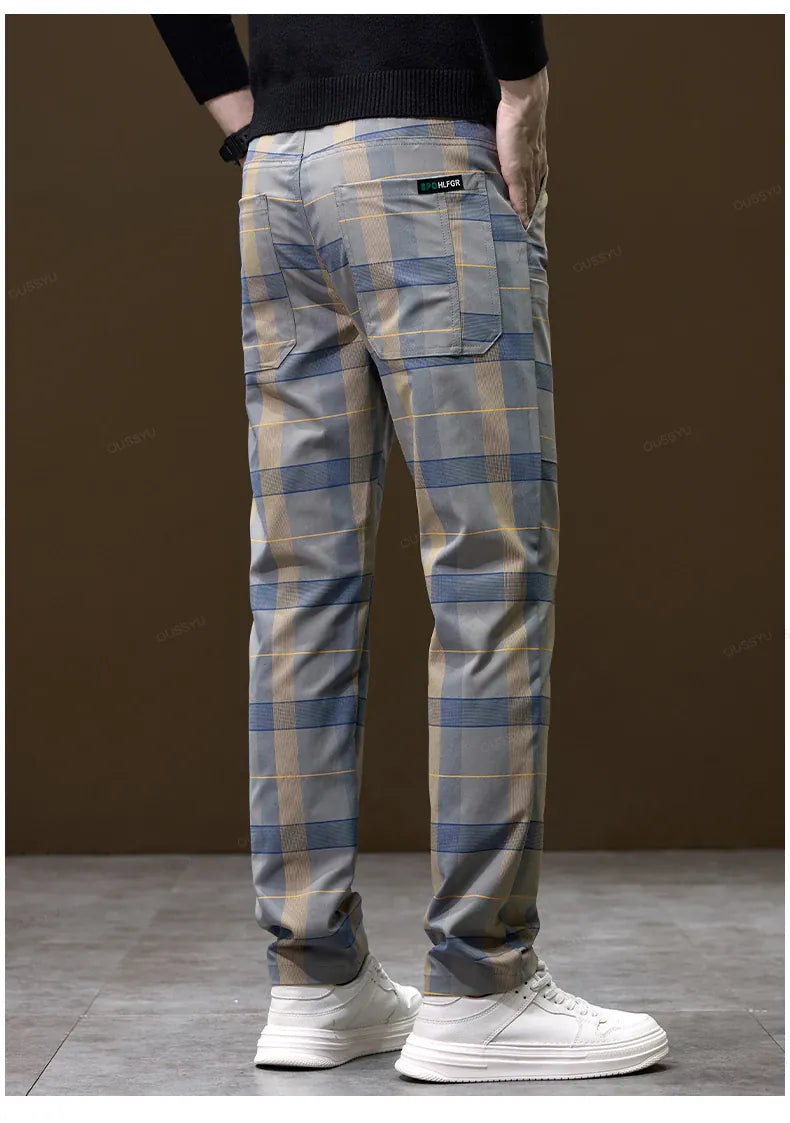 Westbridge Plaid Trousers