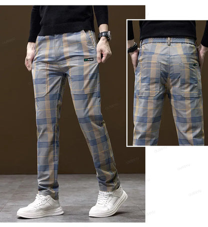 Westbridge Plaid Trousers